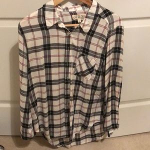 Cute flannel top